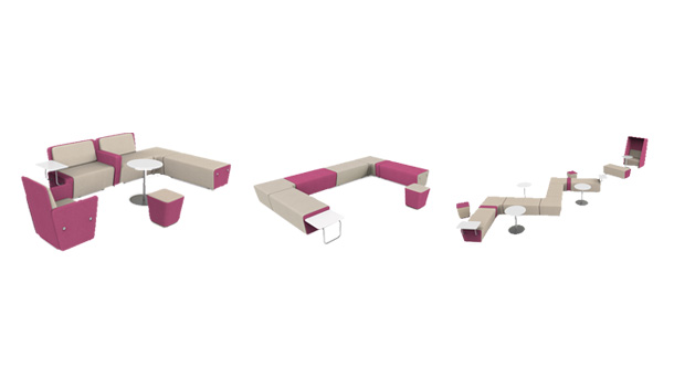 Meta Collaborative Office Couch By HNI India