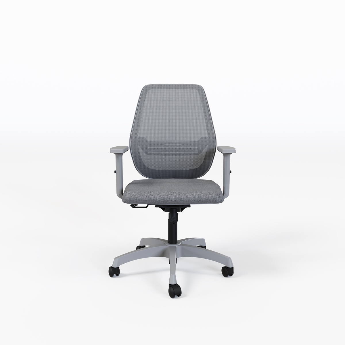 office chair with movable arms
