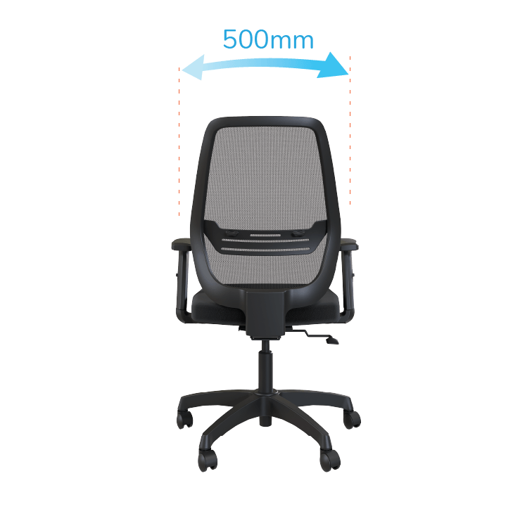 leather office chair with arms
