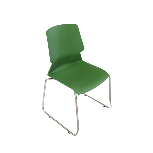 Dark Green Zanto Cafe Chair for office