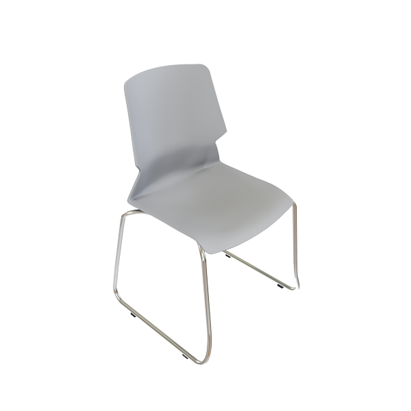 Grey Zanto Cafe Chair