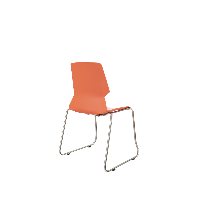 Orange Zanto Cafe Chair for office